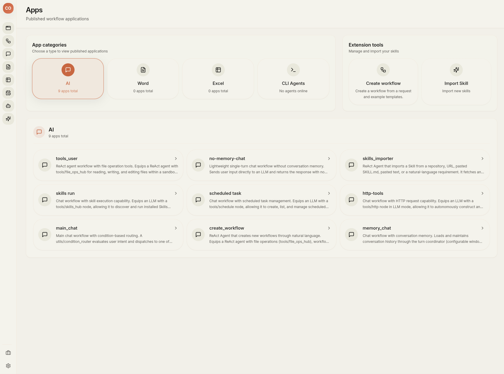 Applications & Skills